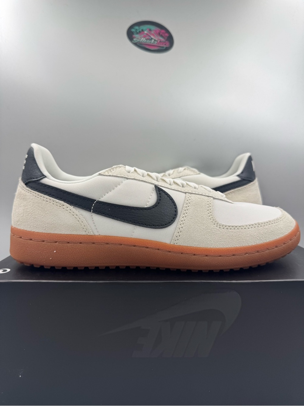 Nike Field General Sail Coconut Milk Black BRAND NEW Size 10 Women